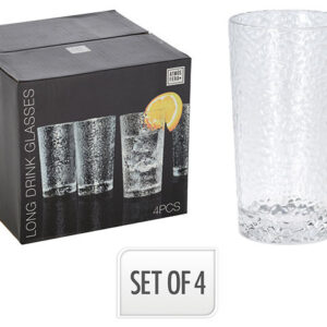 Set pahare pentru bauturi Atmosfera 4buc, 260ml