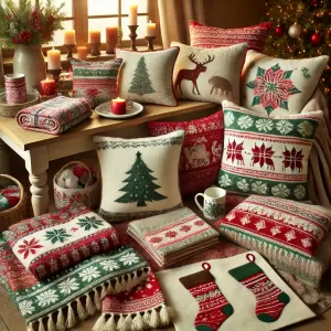 Produse textile de Crăciun