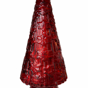 Brad de sticla 34cm rosu sm