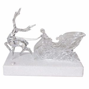 Bibelou /Sania lui Mos Craciun/ lumin. 19*158 cm. 682-5 -