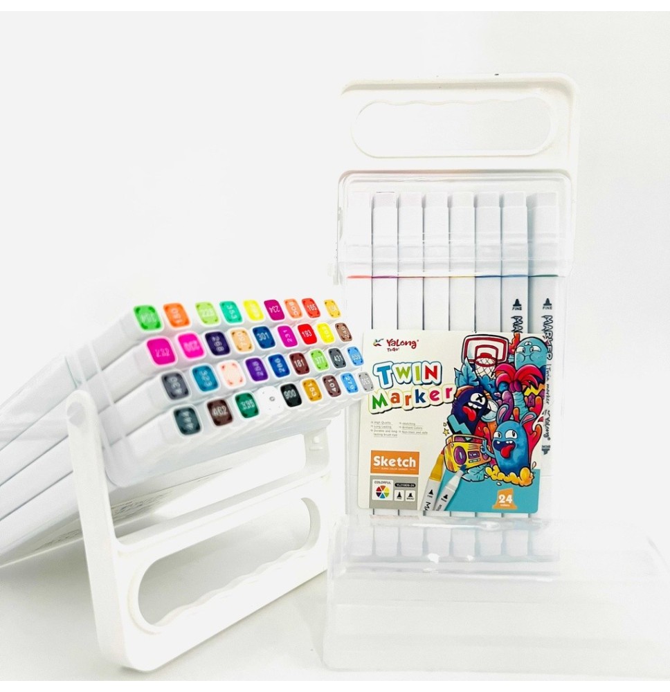yalong-twin-marker-36pc-1box